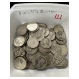 $20.00 in 90% Silver Quarters