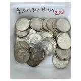 $20.00 in 90% Silver Halves