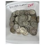 $20.00 in 90% Silver Quarters