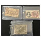 (3) Pieces of Fractional Currency