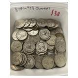 $20.00 in 90% Silver Quarters