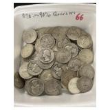 $20.00 in 90% Silver Quarters