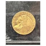 1929 $2.50 Indian Head Gold Piece