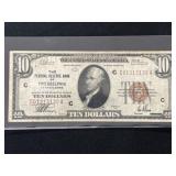 1929 $10 Philadelphia Federal Reserve Note