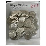 $12.00 in 90% Silver Quarters