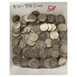 $20.00 in 90% Silver Dimes