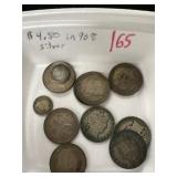 $4.80 in 90% Silver