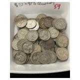 $20.00 in 90% Silver Quarters