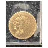 1911 $2.50 Indian Head Gold Piece