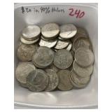 $20.00 in 90% Silver Halves