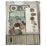 Foreign Coins and Currency- Some Silver
