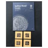 (26) Indian Head Pennies