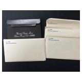(5) U.S. Mint Sets and 1 Silver Proof Set