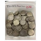 $20.00 in 90% Silver Quarters