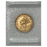 1856 $1 Gold Piece