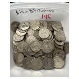 $20.00 in 90% Silver Quarters