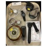 Wristwatches and Barometer