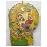Wood Painted Circus Sign