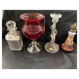 Decanter Bottle, Fluid Light, Vase