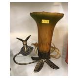 Slag Glass Accent Light