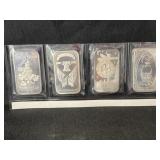 (4) 1 Oz. Sterling Silver Ingots