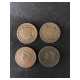 (4) Large Cents