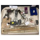 Sewing Clamps, Thimbles, Candle Snuffers