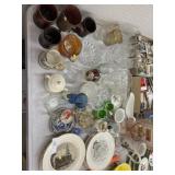 Collector Plates, Pattern Glass, Mugs