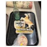 Brewery Advertisements and Bottle