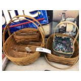 (4) Longaberger Baskets