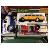 German Diecast Bus with Still Banks