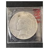 1934 Peace Silver Dollar