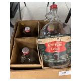 (4) Coke Syrup Bottles