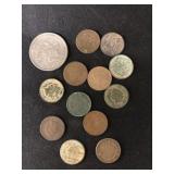 1860 Half Dollar, Flying Eagle & Indian Head Cents