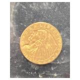 1913 $2.50 Gold Coin