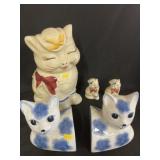 Shawnee Pottery with Book Ends