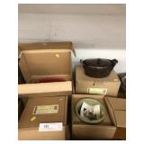 (4) Pieces of Longaberger Pottery