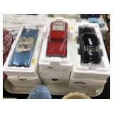 (3) Franklin Mint Diecast Toy Vehicles