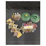 Christmas Tree Candle Clips with Candlesticks