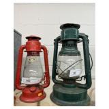 (2) Hurricane Lanterns