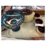 Stoneware and Compote