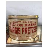 Sturgis Pretzel Tin