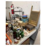 Cheese Box, Washboard, Vases