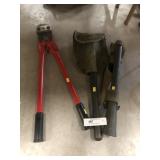 (2) Trench Shovels with 24" Bolt Cutters