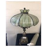 Slag Glass Table LIght