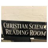 Double Sided Steel Sign