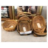 (5) Longaberger Baskets