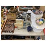 Collector Plates, Souvenir Spoons, Utensils