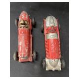 (2) Hubley Toy Roadsters