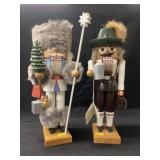 (2) German Wooden Nutcrackers